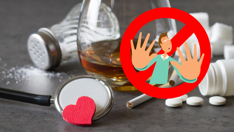 Tránh lạm dụng chất kích thích, rượu bia, thuốc lá