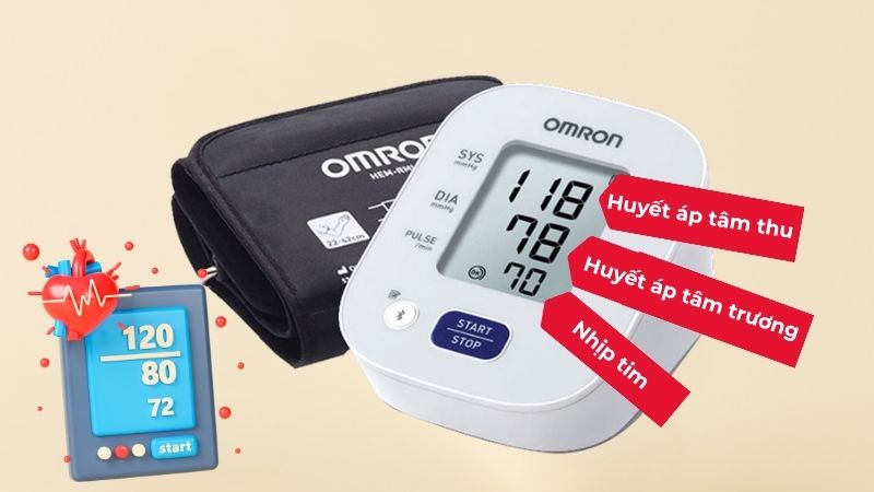 3 Chỉ số cơ bản trên máy đo huyết áp