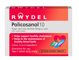 Raydel POLICOSANOL 10 – Giải pháp hỗ trợ kiểm soát mỡ máu an toàn