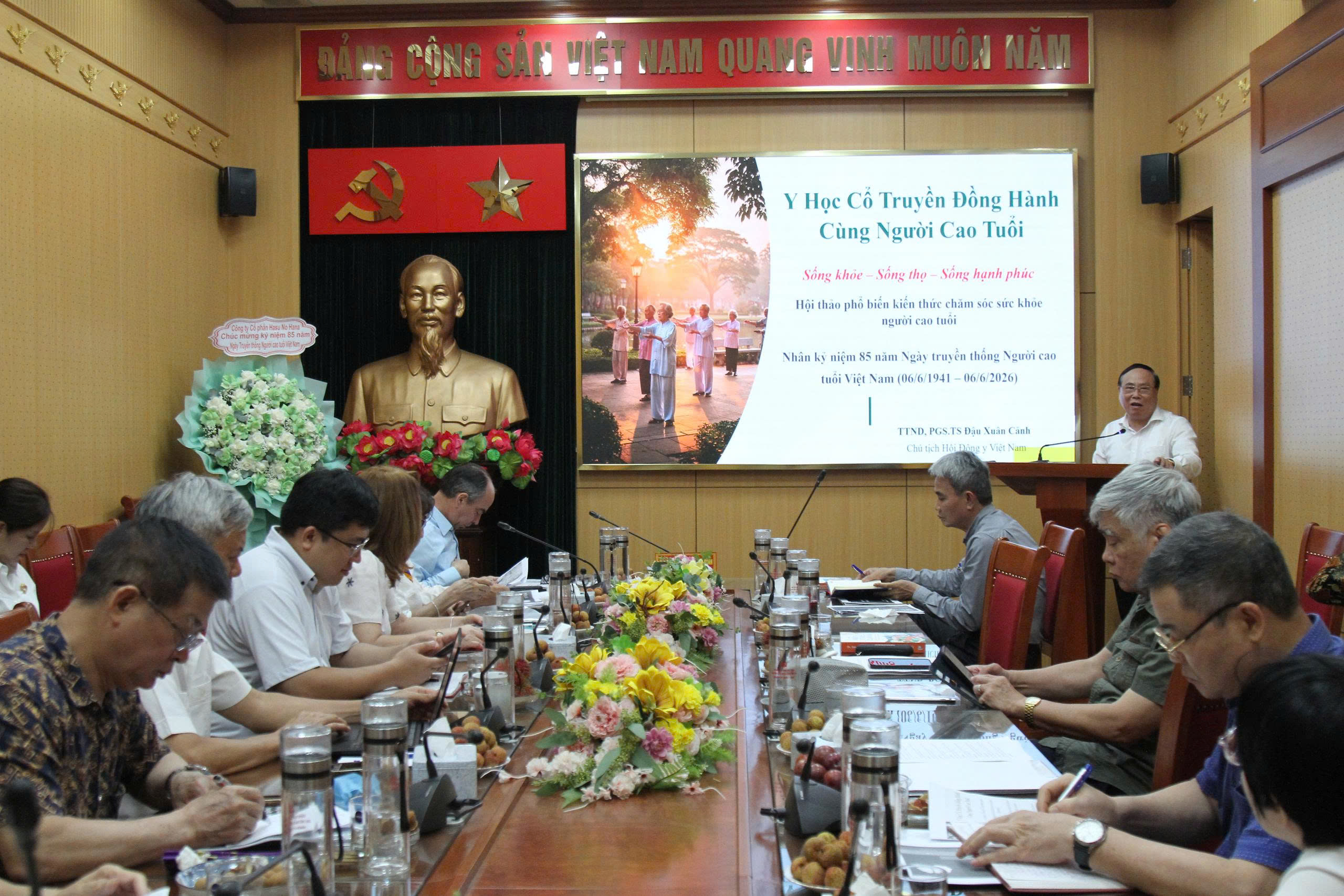 PGS.TS. Đậu Xuân Cảnh – Chủ tịch Hội Đông y Việt Nam chia sẻ kiến thức